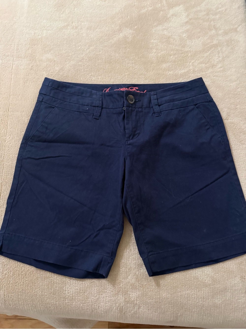 American Eagle Outfitters Navy Bermuda Shorts
